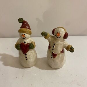 Snowmen Salt and Pepper Shakers (KA)